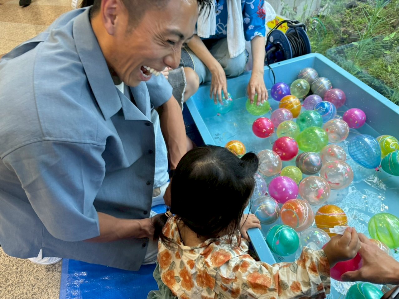 子どもたちとのイベントの様子